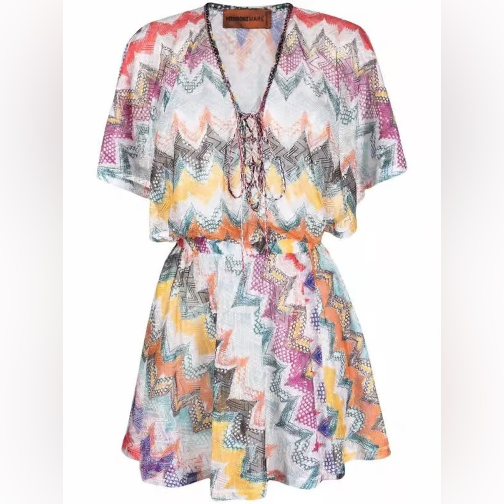 Missoni Cheron knit beach dress
